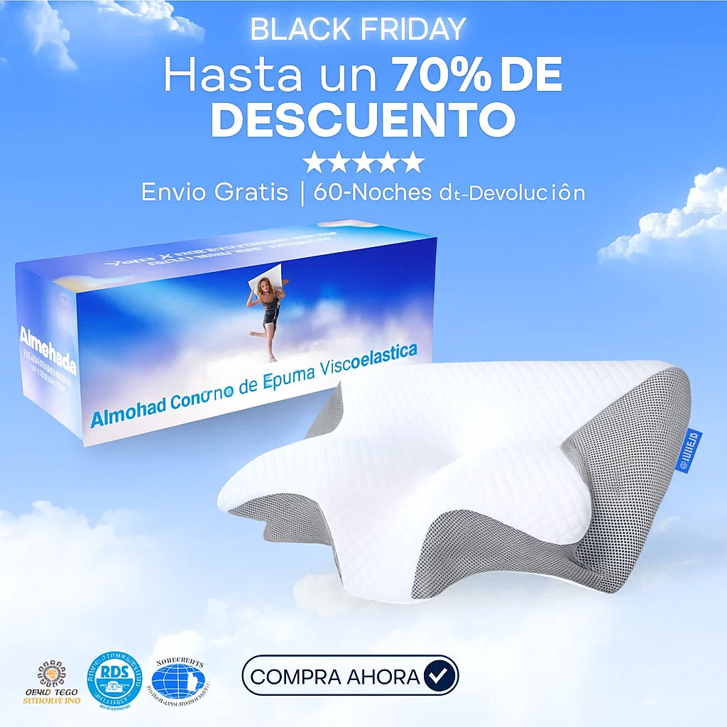 CerviRest™ El secreto para dormir sin dolor