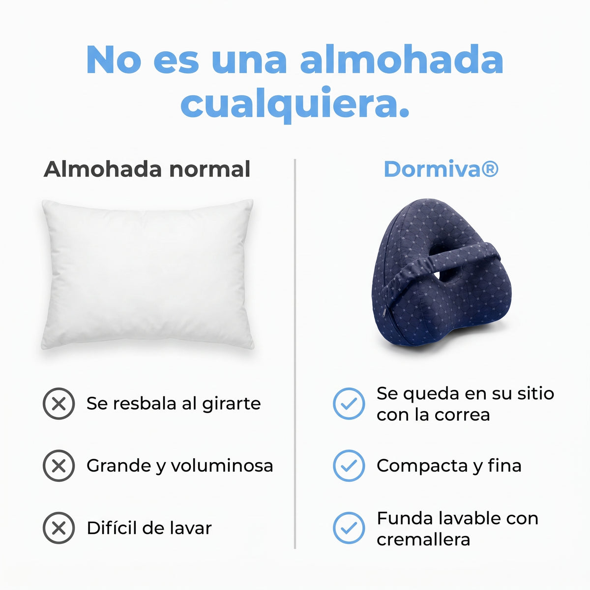 Almohada de alineación Dormiva®