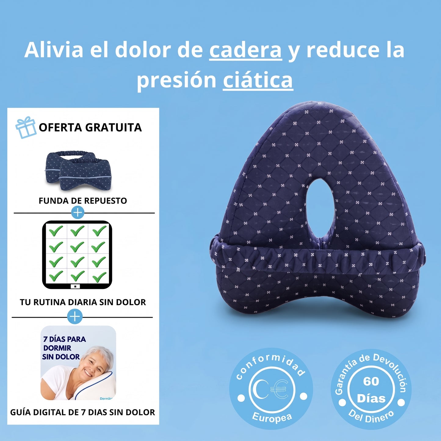 Almohada de alineación Dormiva®