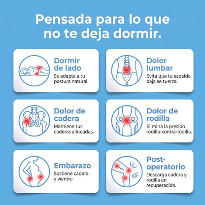 Dormiva® — Alivia el dolor de cadera al dormir de lado