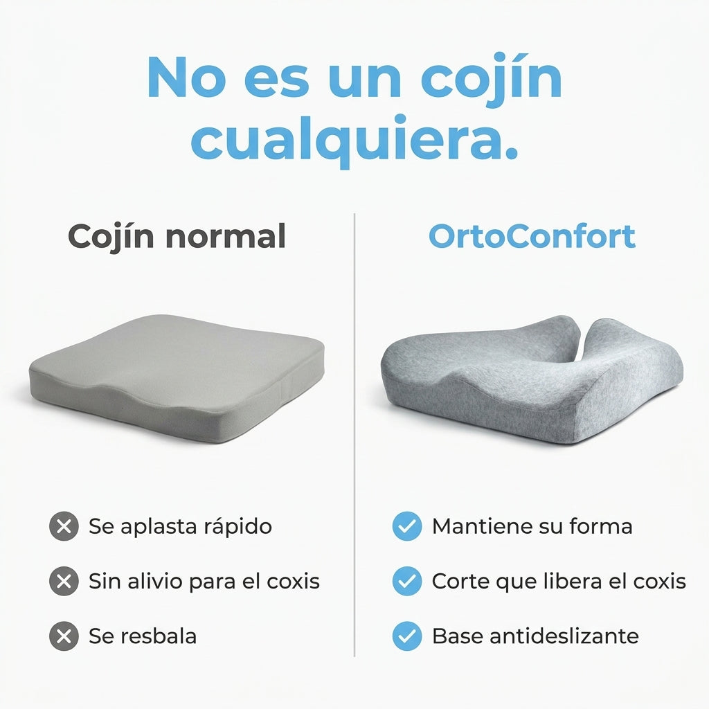 OrtoConfort — deja de sufrir al sentarte