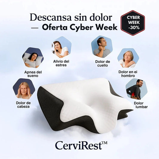 CerviRest™ El secreto para dormir sin dolor