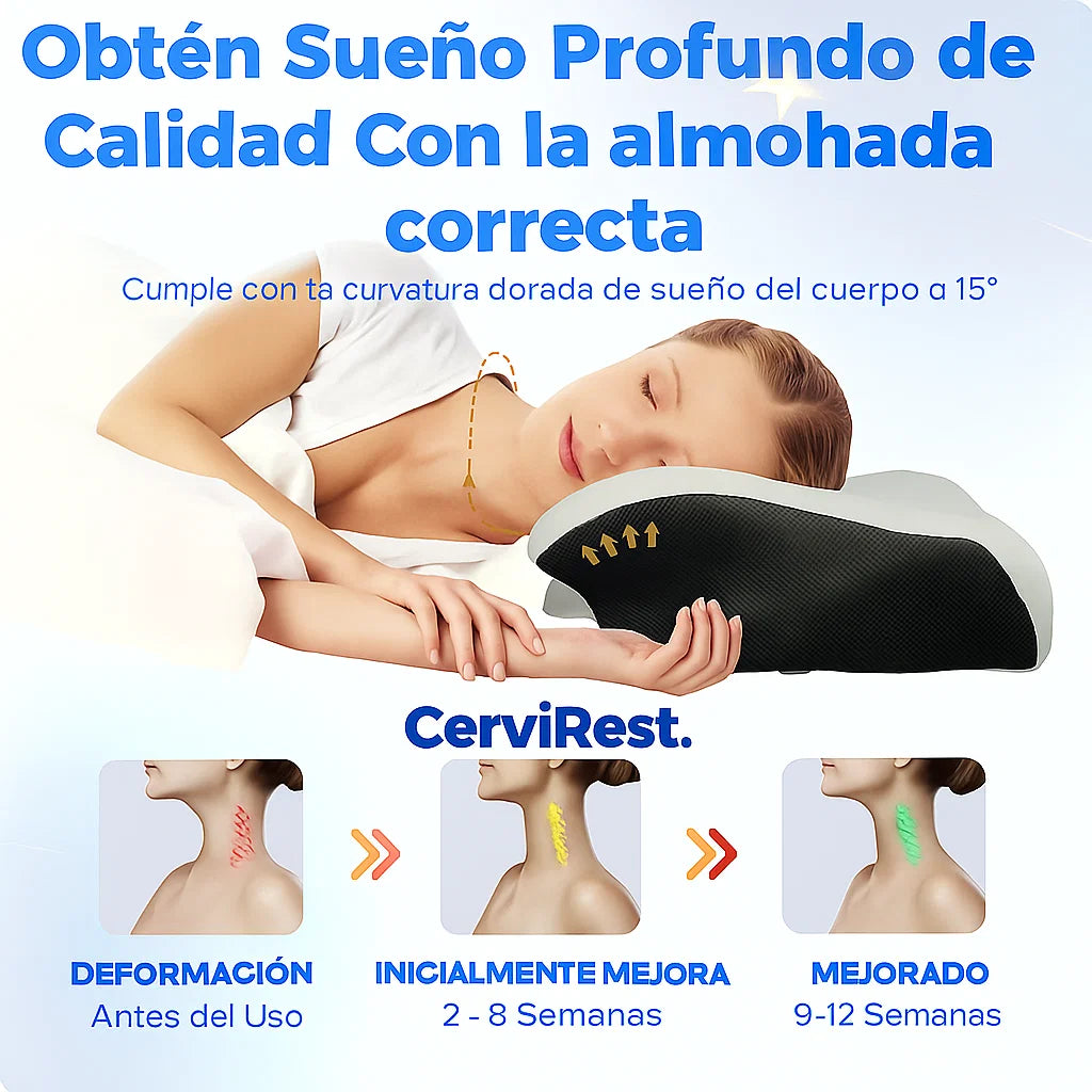 CerviRest™ El secreto para dormir sin dolor